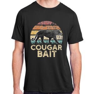 Cougar Bait Dating Humor Sugar Momma Retro Animal Adult ChromaSoft Performance T-Shirt