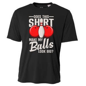 Cool Bowling Design For Bowling Ball Sport Bowler Cooling Performance Crew T-Shirt