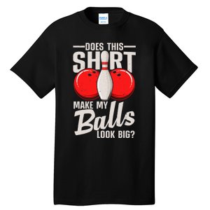 Cool Bowling Design For Bowling Ball Sport Bowler Tall T-Shirt