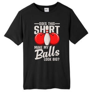 Cool Bowling Design For Bowling Ball Sport Bowler Tall Fusion ChromaSoft Performance T-Shirt