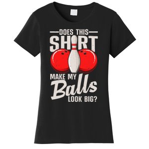 Cool Bowling Design For Bowling Ball Sport Bowler Women's T-Shirt