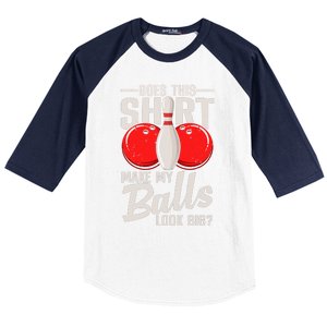 Cool Bowling Design For Bowling Ball Sport Bowler Baseball Sleeve Shirt