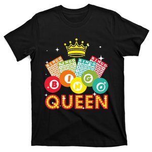 Cute Bingo Designs For Women Mom Bingo Lovers Casino Players T-Shirt