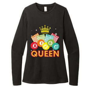 Cute Bingo Designs For Women Mom Bingo Lovers Casino Players Womens CVC Long Sleeve Shirt