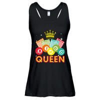 Cute Bingo Designs For Women Mom Bingo Lovers Casino Players Ladies Essential Flowy Tank