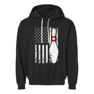 Cool Bowling Design For Men Women Bowler Bowling Pin Sport Garment-Dyed Fleece Hoodie