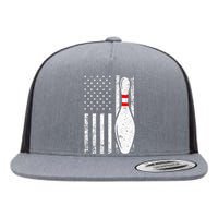 Cool Bowling Design For Men Women Bowler Bowling Pin Sport Flat Bill Trucker Hat