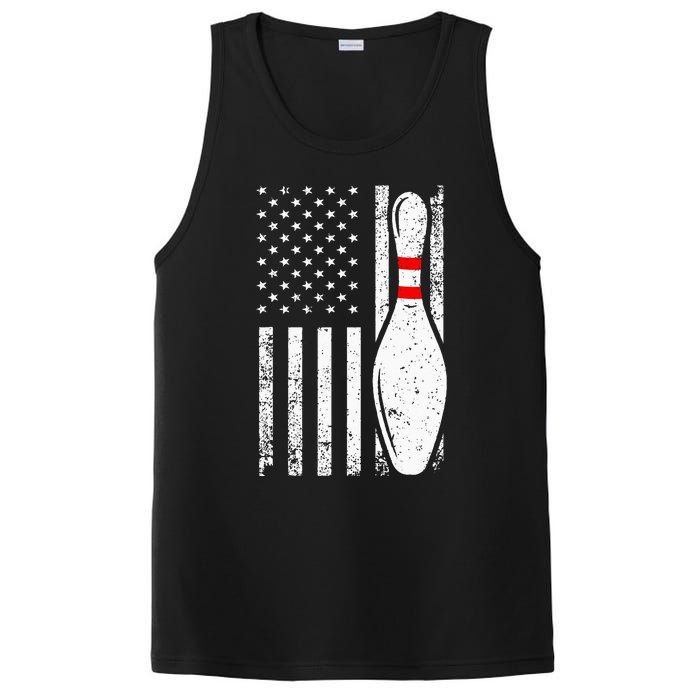 Cool Bowling Design For Men Women Bowler Bowling Pin Sport PosiCharge Competitor Tank