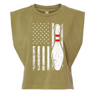 Cool Bowling Design For Men Women Bowler Bowling Pin Sport Garment-Dyed Women's Muscle Tee