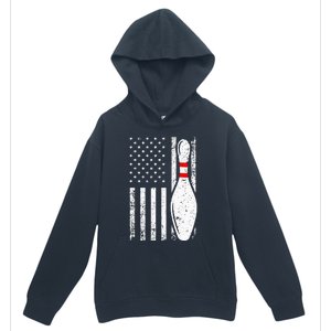 Cool Bowling Design For Men Women Bowler Bowling Pin Sport Urban Pullover Hoodie