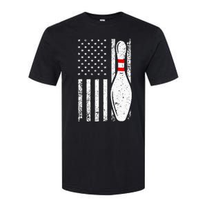 Cool Bowling Design For Men Women Bowler Bowling Pin Sport Softstyle CVC T-Shirt