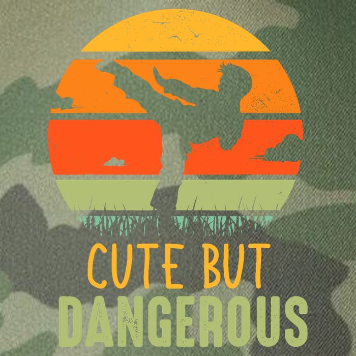 Cute But Dangerous Karate Student Trainee Karateka Master Legacy Tie Dye Trucker Hat