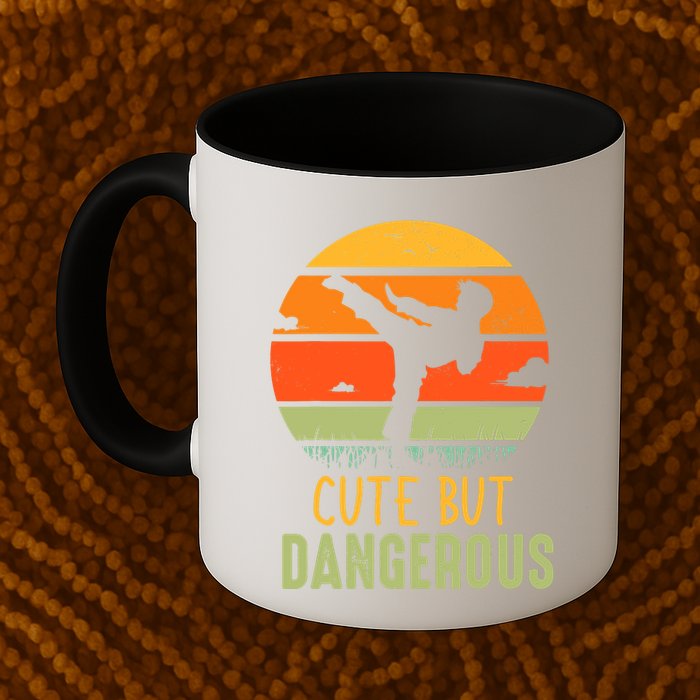 Cute But Dangerous Karate Student Trainee Karateka Master Mug