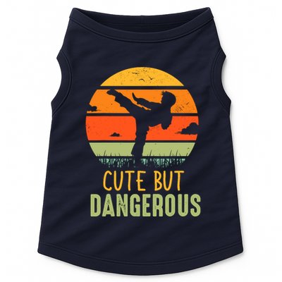 Cute But Dangerous Karate Student Trainee Karateka Master Doggie Tank