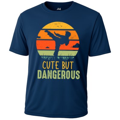 Cute But Dangerous Karate Student Trainee Karateka Master Performance Shirt