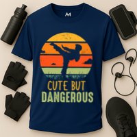 Cute But Dangerous Karate Student Trainee Karateka Master Performance Shirt