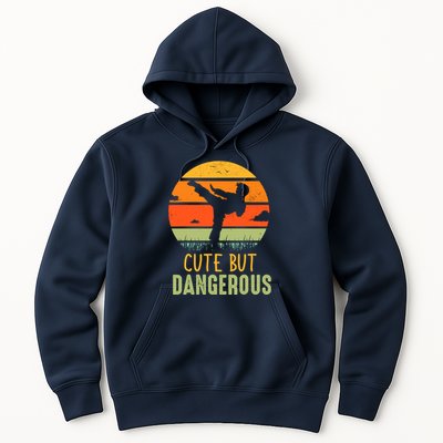 Cute But Dangerous Karate Student Trainee Karateka Master Hoodie