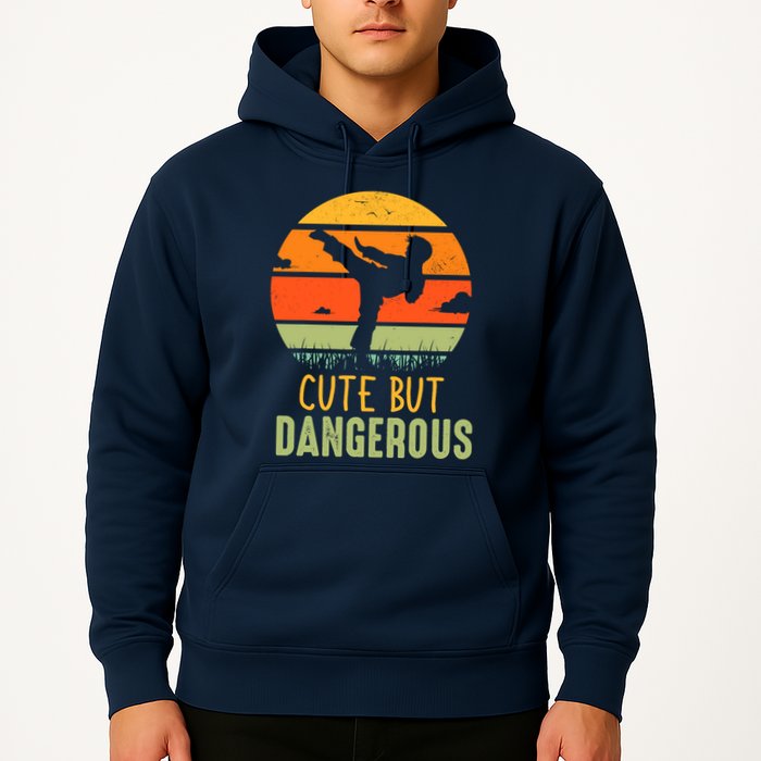 Cute But Dangerous Karate Student Trainee Karateka Master Hoodie