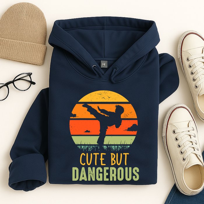 Cute But Dangerous Karate Student Trainee Karateka Master Hoodie