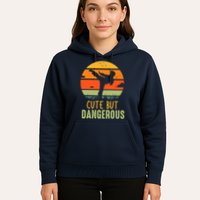 Cute But Dangerous Karate Student Trainee Karateka Master Hoodie