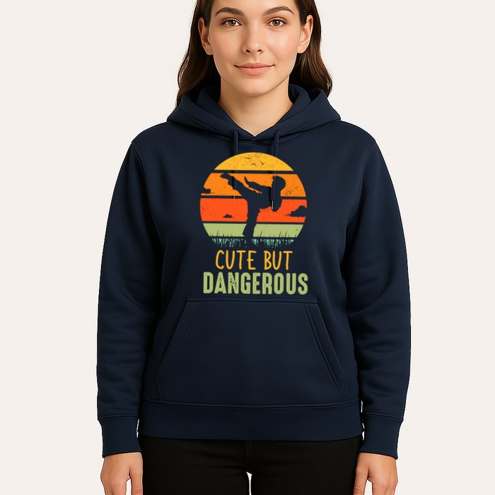 Cute But Dangerous Karate Student Trainee Karateka Master Hoodie