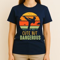 Cute But Dangerous Karate Student Trainee Karateka Master T-Shirt