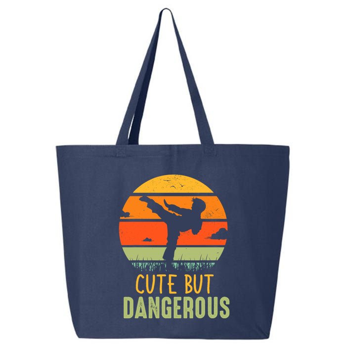 Cute But Dangerous Karate Student Trainee Karateka Master 25L Jumbo Tote