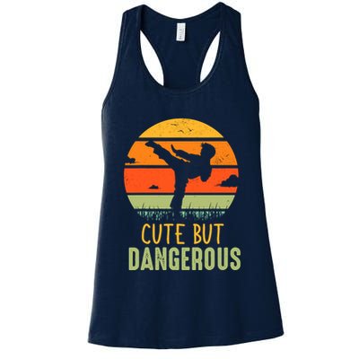 Cute But Dangerous Karate Student Trainee Karateka Master Womens Tank Top
