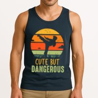 Cute But Dangerous Karate Student Trainee Karateka Master Tank Top