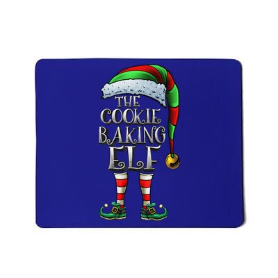 Cookie Baking Elf Matching Cookie Baking Christmas Elf Mousepad