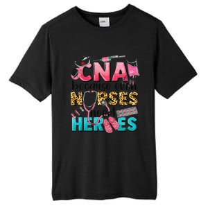 Cna Because Even Nurses Need Heroes Nursing Tall Fusion ChromaSoft Performance T-Shirt