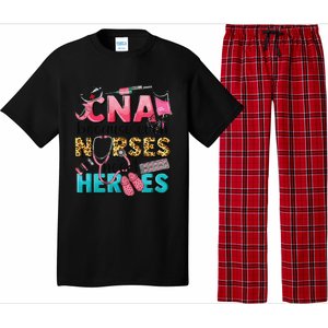 Cna Because Even Nurses Need Heroes Nursing Pajama Set