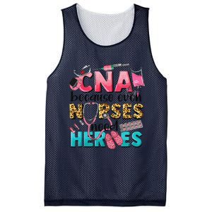 Cna Because Even Nurses Need Heroes Nursing Mesh Reversible Basketball Jersey Tank