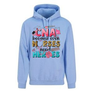 Cna Because Even Nurses Need Heroes Nursing Unisex Surf Hoodie