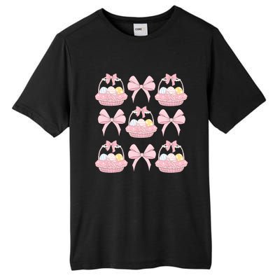 Coquette Bunny Easter Vibes Tall Fusion ChromaSoft Performance T-Shirt