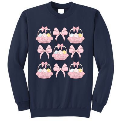 Coquette Bunny Easter Vibes Sweatshirt