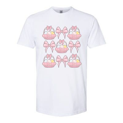 Coquette Bunny Easter Vibes Softstyle CVC T-Shirt