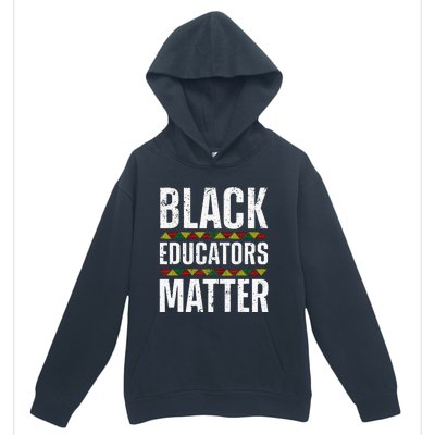 Cool Black Educators Matter Design For  Black Lover Urban Pullover Hoodie