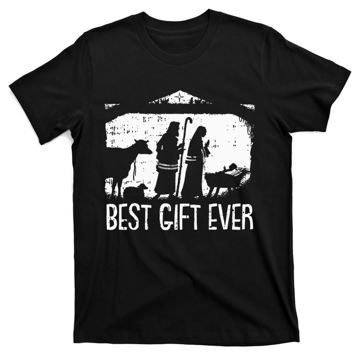 Christian Best Ever Christmas Cool Jesus Nativity Scene T-Shirt