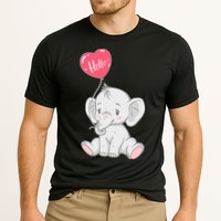Cute Baby Elephant With Balloon Cooling Performance Crew T-Shirt