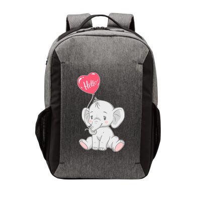 Cute Baby Elephant With Balloon Vector Backpack
