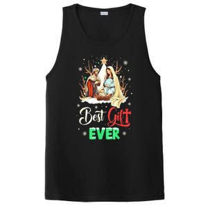 Christian Best Ever Christmas Cool Jesus Nativity Scene Xmas Gift PosiCharge Competitor Tank