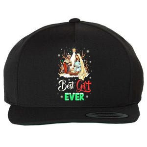 Christian Best Ever Christmas Cool Jesus Nativity Scene Xmas Gift Wool Snapback Cap