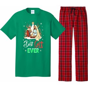 Christian Best Ever Christmas Cool Jesus Nativity Scene Xmas Gift Pajama Set