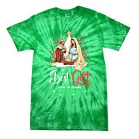 Christian Best Ever Christmas Cool Jesus Nativity Scene Xmas Gift Tie-Dye T-Shirt