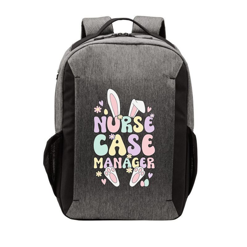 Cute Bunny Easter Nurse Case Manager Stethoscope Vector Backpack