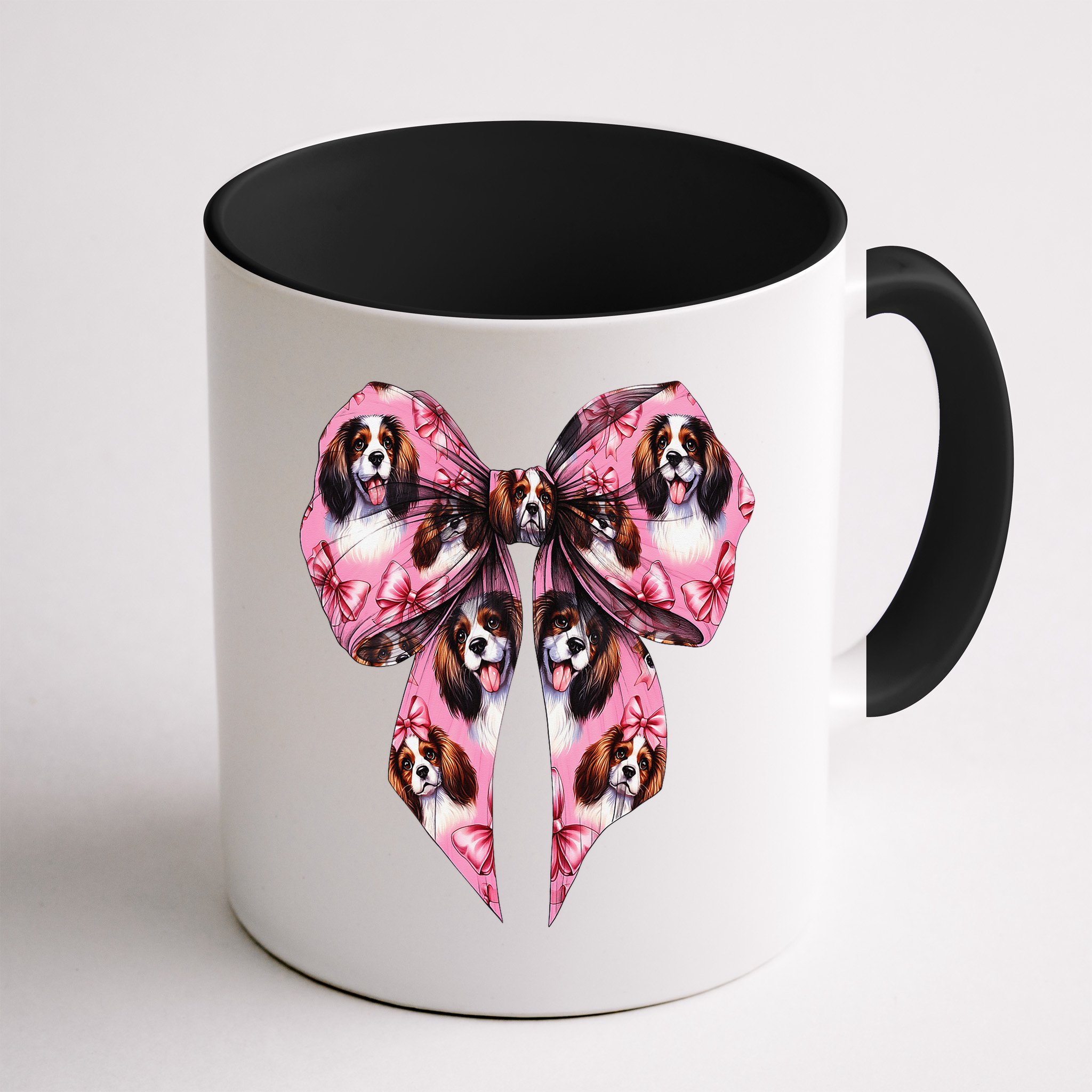 Coquette Bow English Springer Spaniel Dog Mom Girl Mug