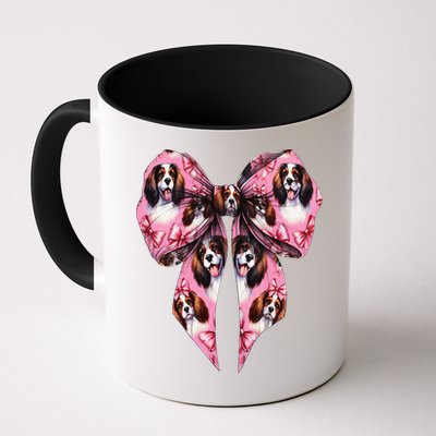 Coquette Bow English Springer Spaniel Dog Mom Girl Mug