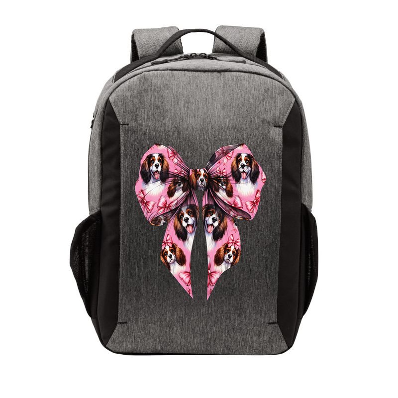 Coquette Bow English Springer Spaniel Dog Mom Girl Vector Backpack