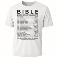 Christian Bible Emergency Numbers Performance Shirt